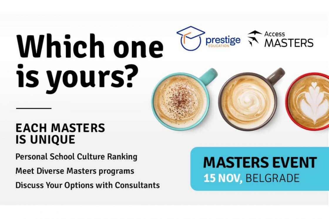 Access Masters Event u Beogradu, 15. novembra - Prestige Education