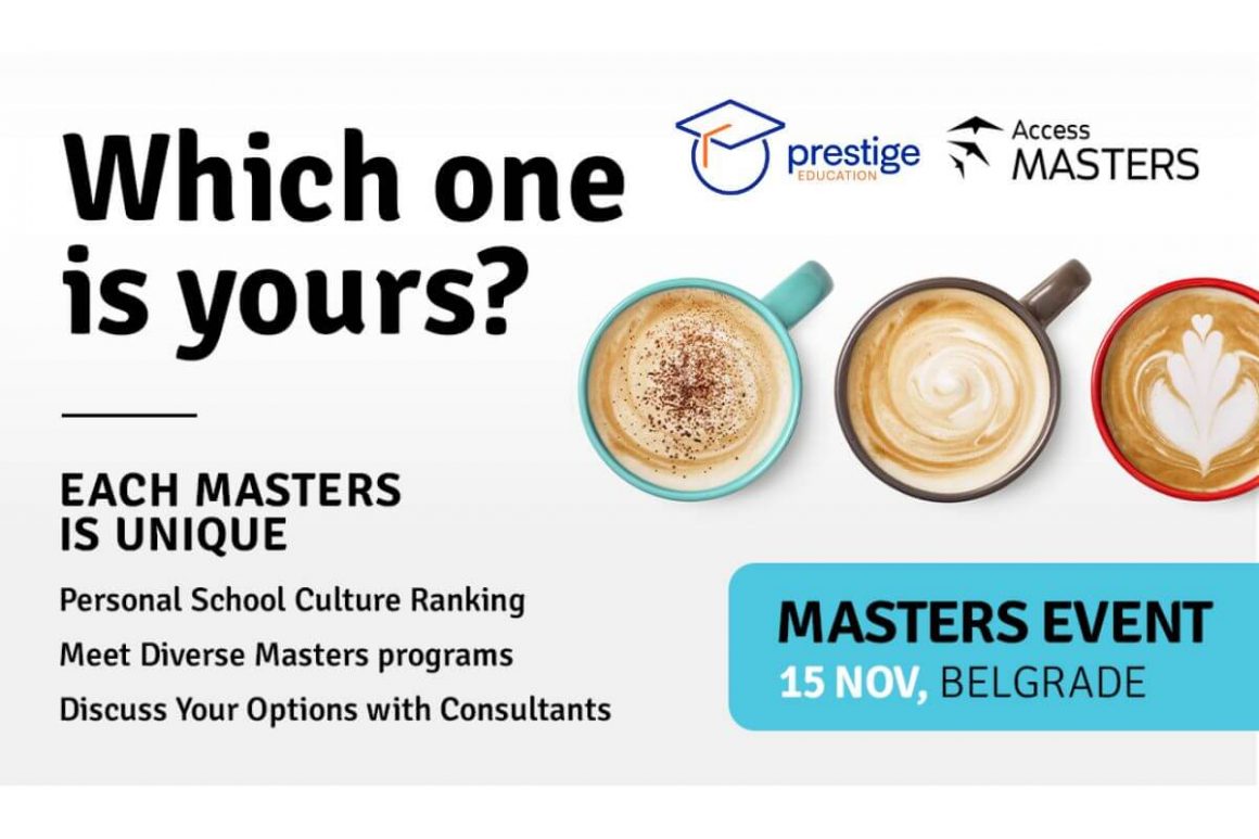 Access Masters Event u Beogradu, 15. novembra - Prestige Education